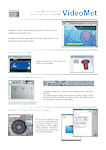 GT Vision MV VideoMet Industrial Analysis Datasheet GT Vision MV VideoMet Industrial Analysis Datasheet